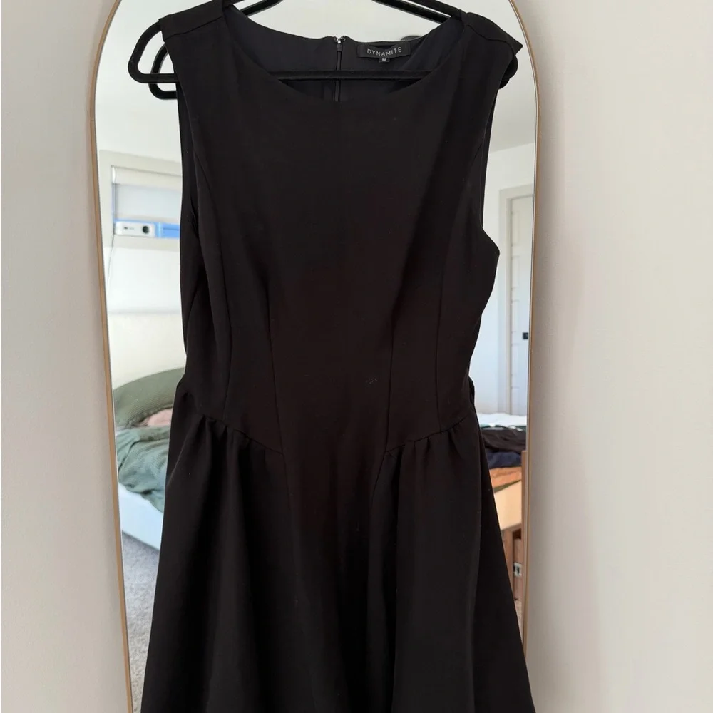 Dynamite Black Mini Dress - Picture 2 of 5